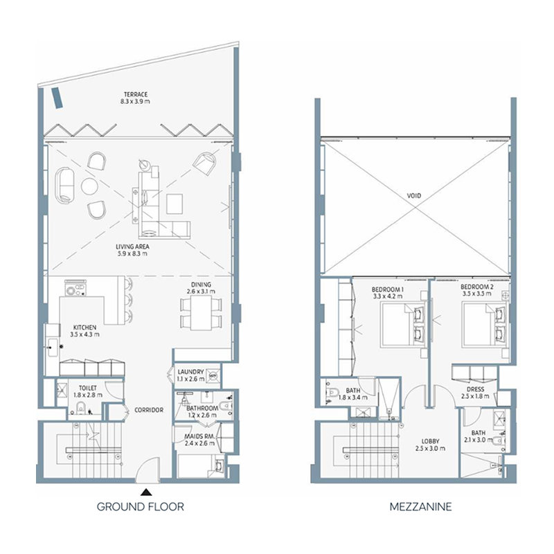 2 Bedroom